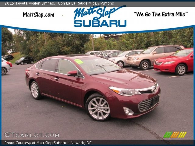 2015 Toyota Avalon Limited in Ooh La La Rouge Mica