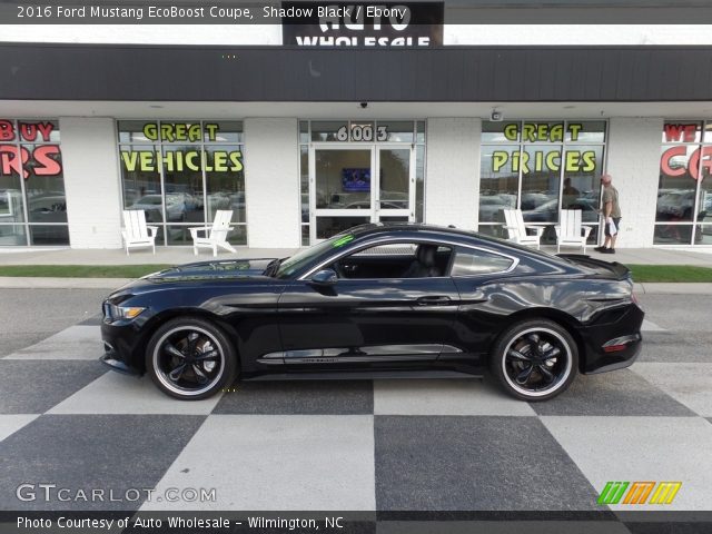 2016 Ford Mustang EcoBoost Coupe in Shadow Black