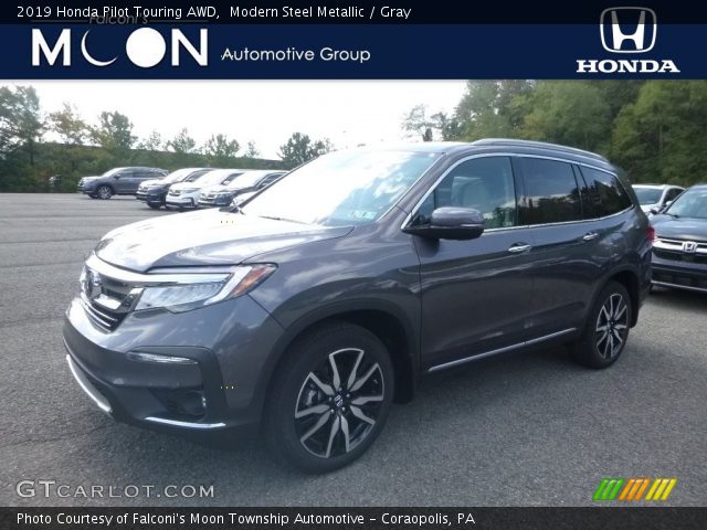 2019 Honda Pilot Touring AWD in Modern Steel Metallic