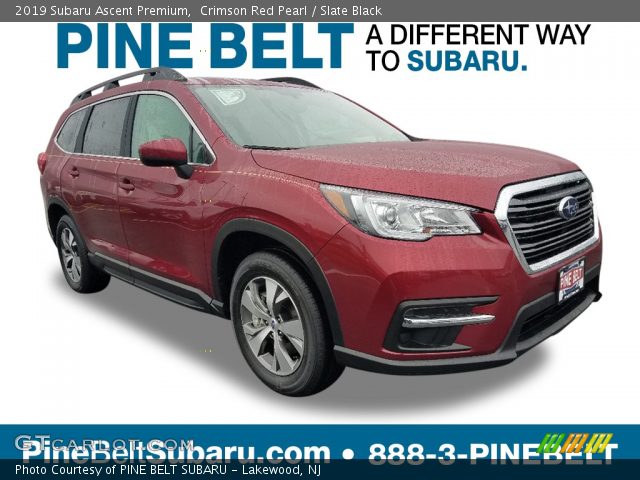 2019 Subaru Ascent Premium in Crimson Red Pearl