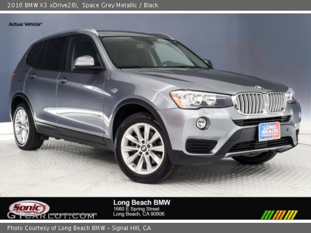 2016 BMW X3 xDrive28i in Space Grey Metallic