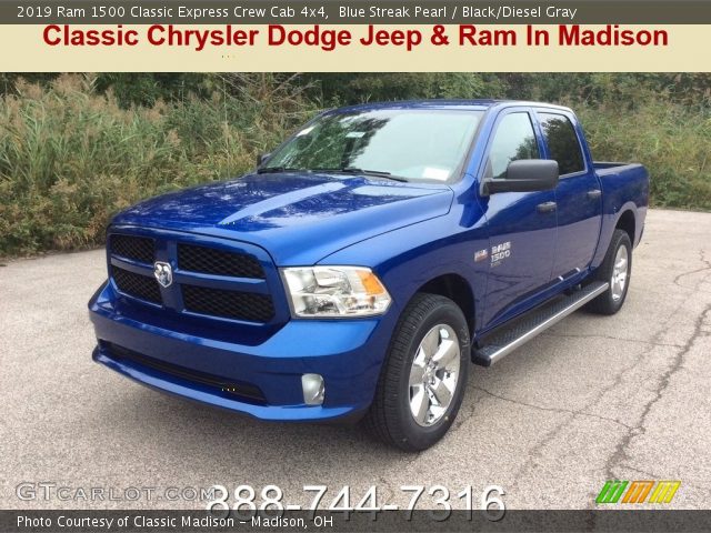 2019 Ram 1500 Classic Express Crew Cab 4x4 in Blue Streak Pearl