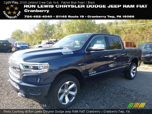 2019 Ram 1500 Limited Crew Cab 4x4 in Patriot Blue Pearl