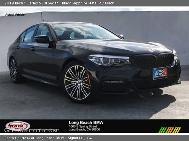 2019 BMW 5 Series 530i Sedan in Black Sapphire Metallic