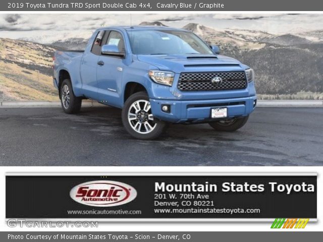 2019 Toyota Tundra TRD Sport Double Cab 4x4 in Cavalry Blue