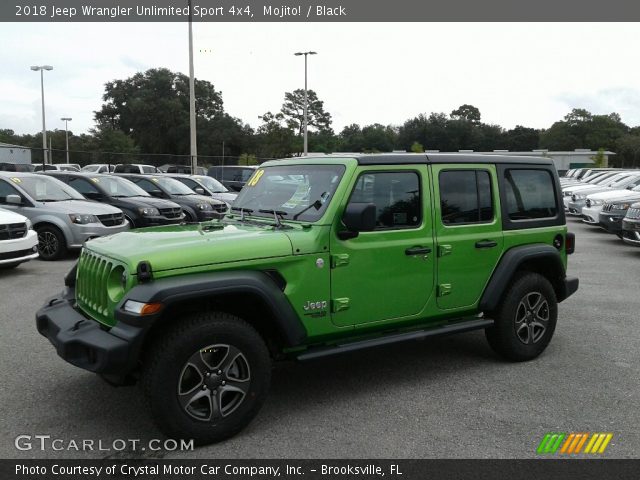 2018 Jeep Wrangler Unlimited Sport 4x4 in Mojito!