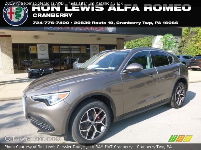 2019 Alfa Romeo Stelvio Ti AWD in Imola Titanium Metallic