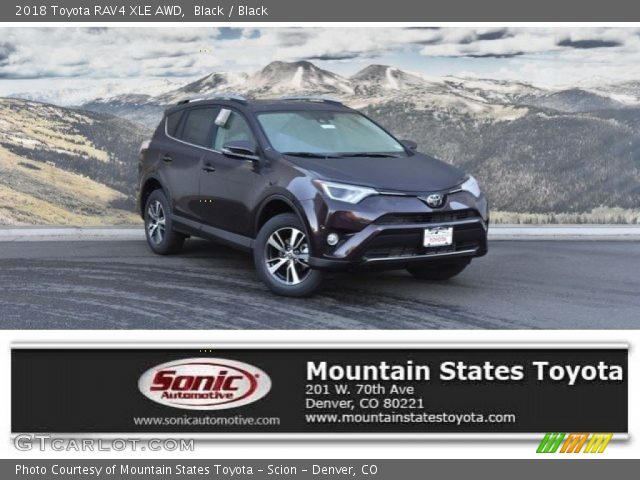 2018 Toyota RAV4 XLE AWD in Black