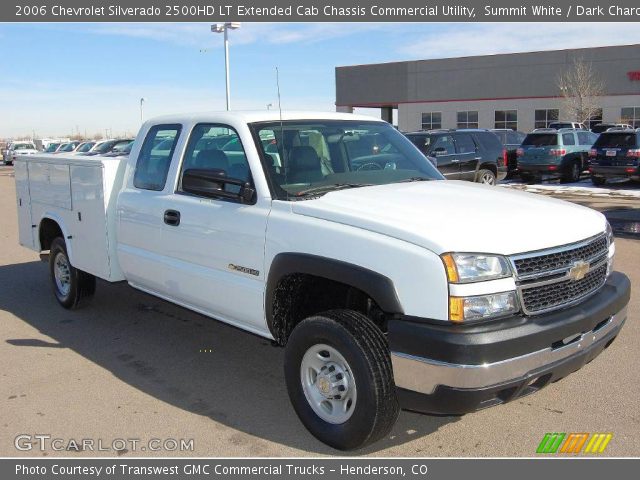 2006 Chevrolet Silverado 2500HD LT Extended Cab Chassis Commercial Utility in Summit White