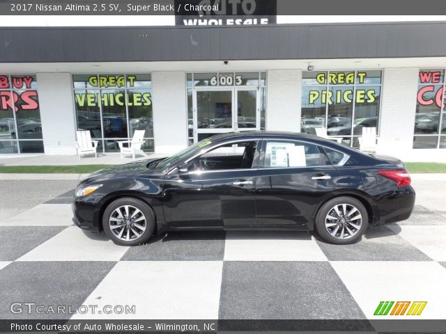 2017 Nissan Altima 2.5 SV in Super Black