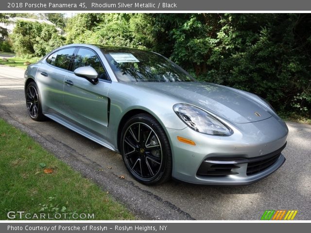 2018 Porsche Panamera 4S in Rhodium Silver Metallic