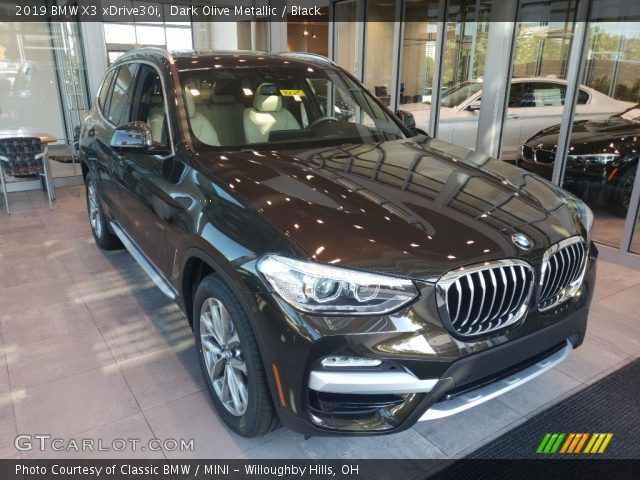 2019 BMW X3 xDrive30i in Dark Olive Metallic