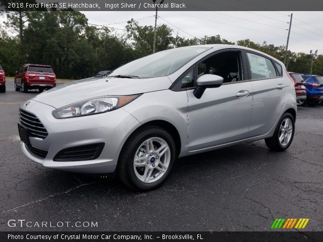 2018 Ford Fiesta SE Hatchback in Ingot Silver