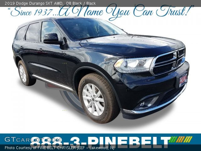 2019 Dodge Durango SXT AWD in DB Black