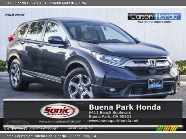 2018 Honda CR-V EX in Gunmetal Metallic
