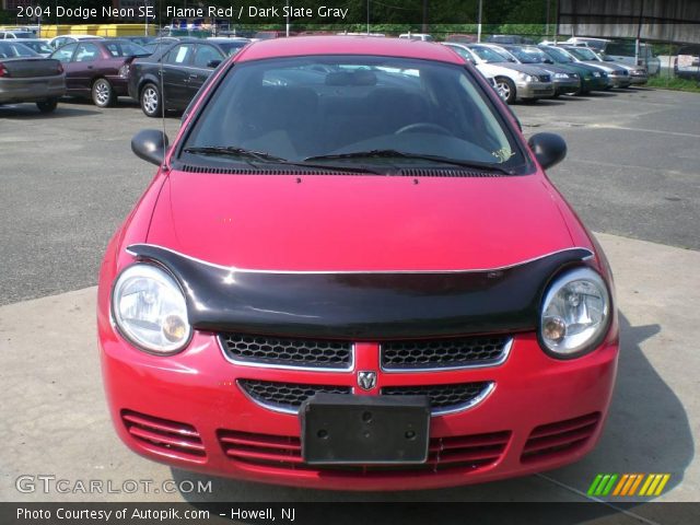 2004 Dodge Neon SE in Flame Red
