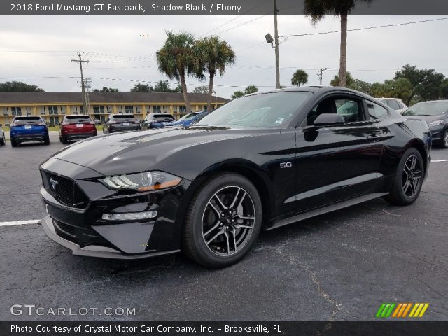 2018 Ford Mustang GT Fastback in Shadow Black