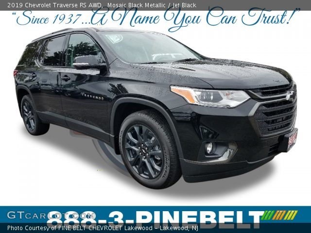 2019 Chevrolet Traverse RS AWD in Mosaic Black Metallic