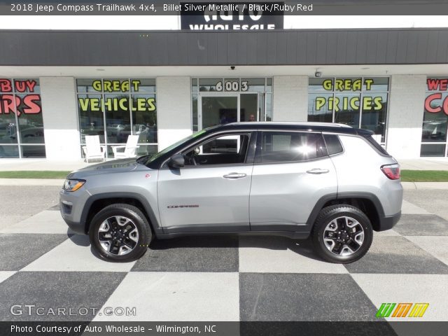 2018 Jeep Compass Trailhawk 4x4 in Billet Silver Metallic