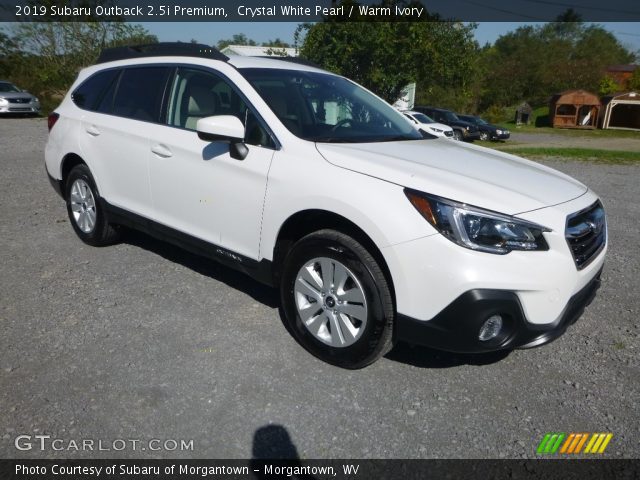 2019 Subaru Outback 2.5i Premium in Crystal White Pearl