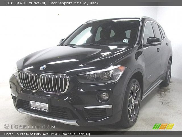 2018 BMW X1 xDrive28i in Black Sapphire Metallic