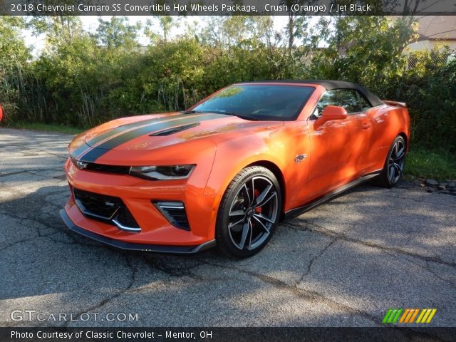 2018 Chevrolet Camaro SS Convertible Hot Wheels Package in Crush (Orange)