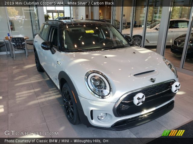 2019 Mini Clubman Cooper S All4 in White Silver