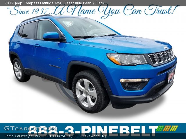 2019 Jeep Compass Latitude 4x4 in Laser Blue Pearl
