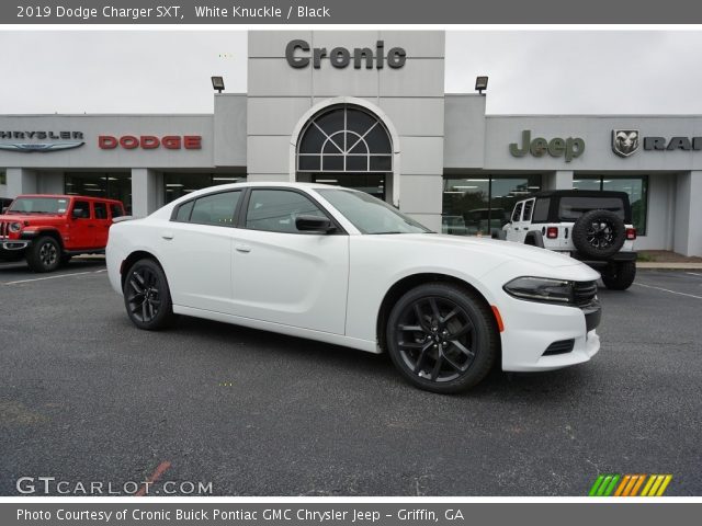 2019 Dodge Charger SXT in White Knuckle