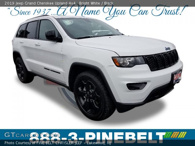 2019 Jeep Grand Cherokee Upland 4x4 in Bright White