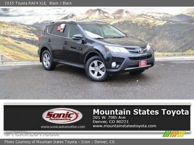 2015 Toyota RAV4 XLE in Black
