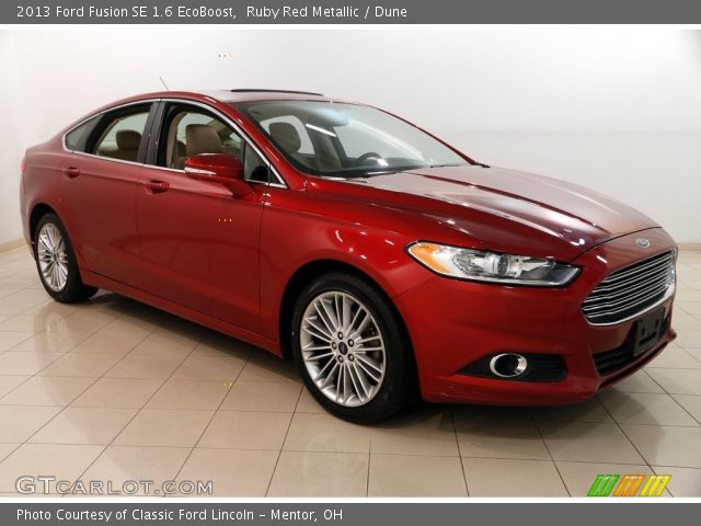 2013 Ford Fusion SE 1.6 EcoBoost in Ruby Red Metallic