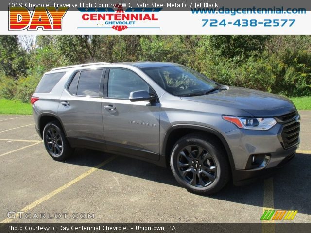 2019 Chevrolet Traverse High Country AWD in Satin Steel Metallic