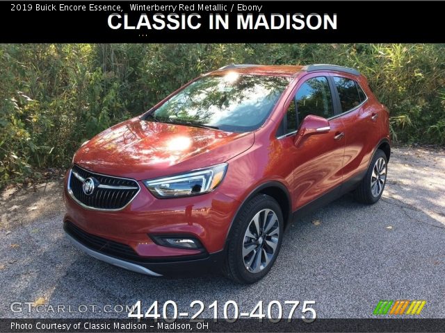 2019 Buick Encore Essence in Winterberry Red Metallic