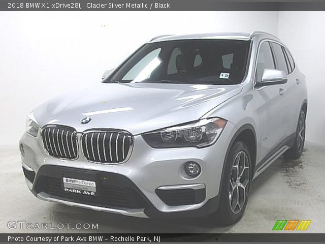 2018 BMW X1 xDrive28i in Glacier Silver Metallic