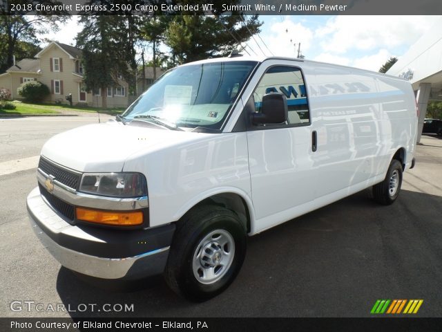 2018 Chevrolet Express 2500 Cargo Extended WT in Summit White