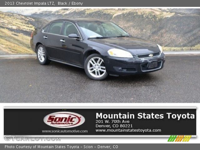2013 Chevrolet Impala LTZ in Black