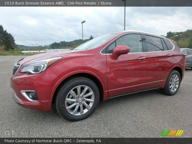 2019 Buick Envision Essence AWD in Chili Red Metallic