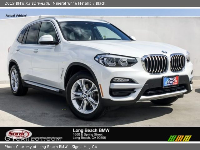 2019 BMW X3 sDrive30i in Mineral White Metallic