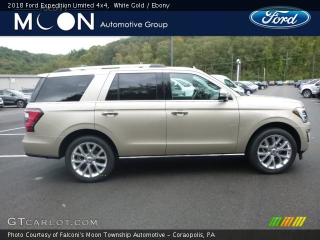 2018 Ford Expedition Limited 4x4 in White Gold