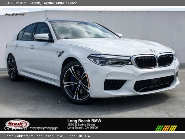 2019 BMW M5 Sedan in Alpine White