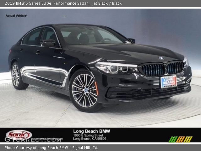 2019 BMW 5 Series 530e iPerformance Sedan in Jet Black