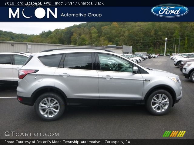 2018 Ford Escape SE 4WD in Ingot Silver