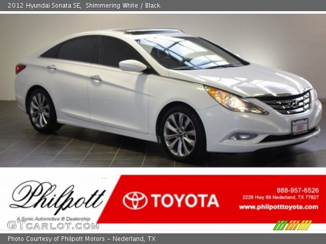 2012 Hyundai Sonata SE in Shimmering White