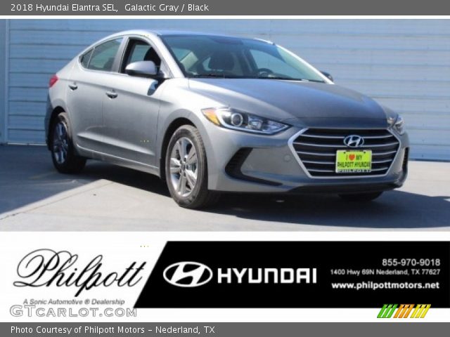 2018 Hyundai Elantra SEL in Galactic Gray