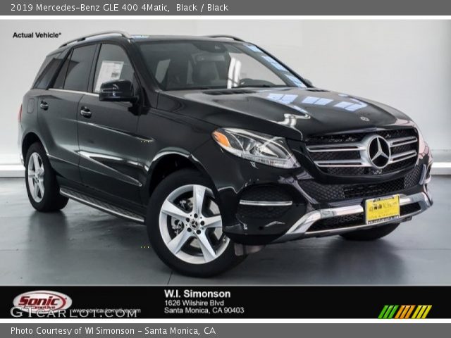 2019 Mercedes-Benz GLE 400 4Matic in Black