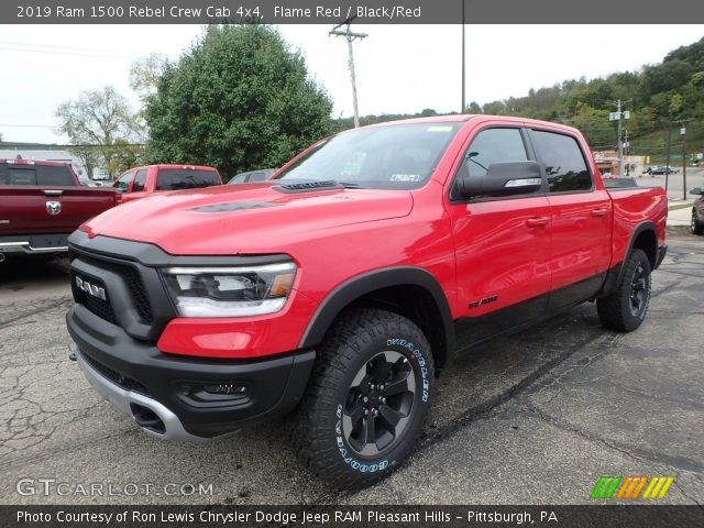 2019 Ram 1500 Rebel Crew Cab 4x4 in Flame Red