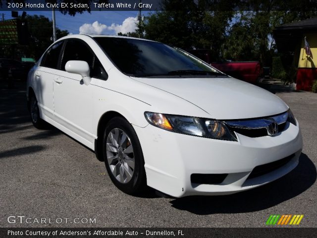 2009 Honda Civic EX Sedan in Taffeta White