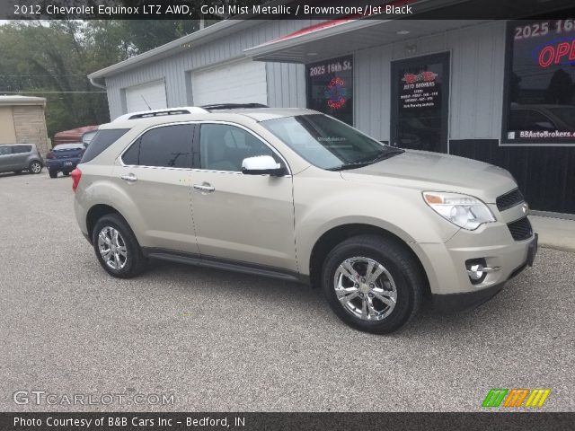 2012 Chevrolet Equinox LTZ AWD in Gold Mist Metallic