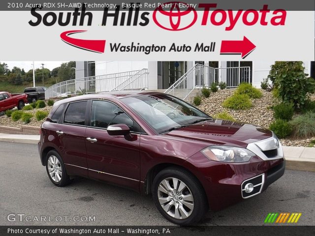 2010 Acura RDX SH-AWD Technology in Basque Red Pearl